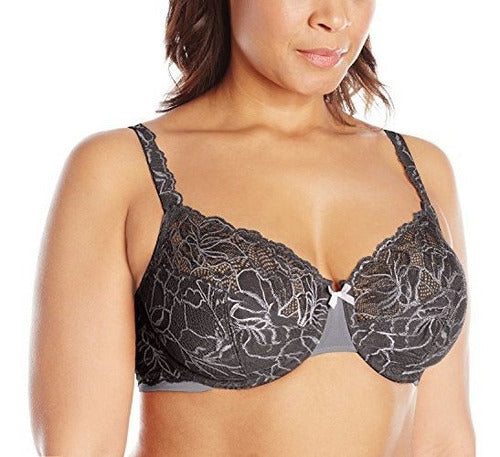 Bali Lace Desire Wireless Sosten, No Padding, Lace Bra 0