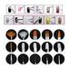 Kit of 15 Brushes for Nail Art Sculptures 1