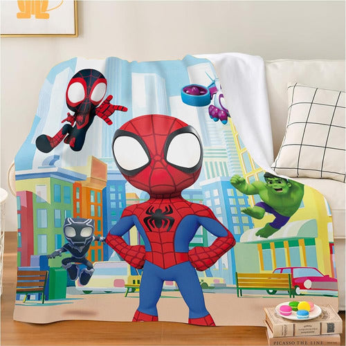 Spidey Y Sus Increíbles Amigos Tiran Manta Para Niños - Supe 0