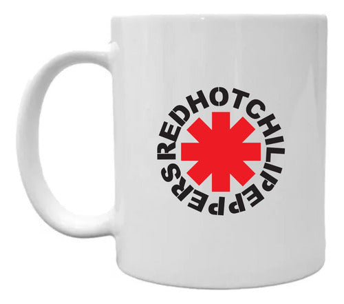 EXXE GRAFICA Personalized Sublimated Ceramic Mug - Red Hot Chili Peppers 0