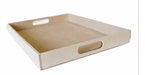 Set of 10 Maderarte 30x40 Fibrofácil Breakfast Trays 1