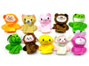 Titere Dedo Set Animales Peluche Colorido Dedos X10 Cuento 4