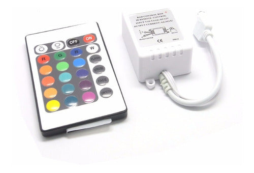 RGB Controller 24 Keys with Remote Control for LED Strips 0