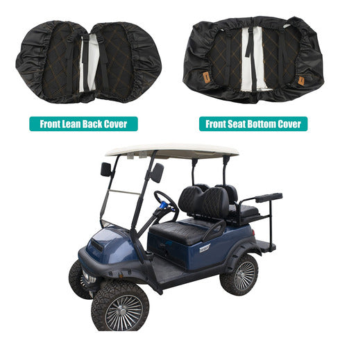 Nokins Diamond Seat Cover Kit for Golf Cart 4