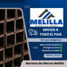 Hierros Melilla Caño De Hierro 40x40 1.6 Mm Tubo 6mts 1