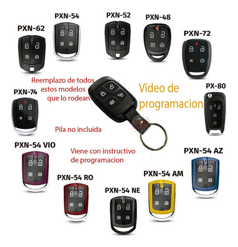 Remote Control PST (Positron) Pxn74 Replacement - See Photos Zuk 2