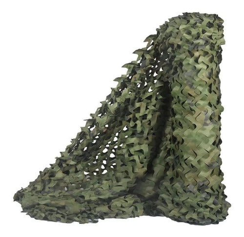 LOOGU Camouflage Net Forest Green 1.5x8m 0