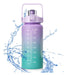 T-Max Motivational Water Bottle 1.5 Liters Sporty for Gym 1