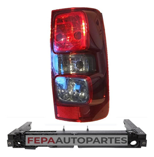 Mica Faro Giro Trasero Chevrolet S-10 12 / 16 Con Led Fume 0