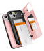 Goospery Phone Case for iPhone 13 with Magnetic Closure - Pink 0