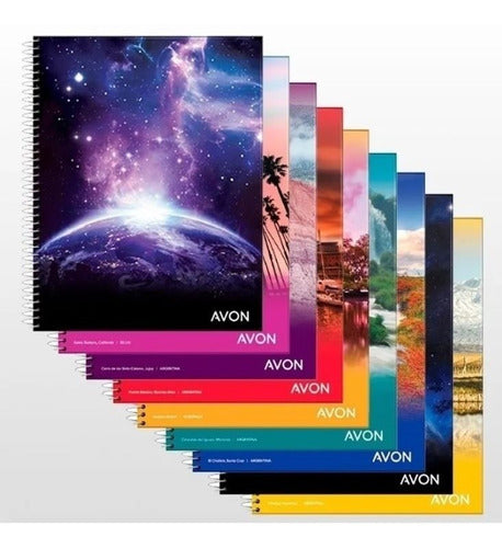 Ledesma Avon University Notebook 84 Sheets Ruled Pack of 10 0