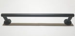 Currao 40cm Palermo Towel Bar in Black Textured Bronze 2