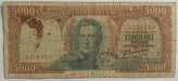 Billete Uruguay 5000 Pesos 1968, 10c, Rotondaro, Bu27 0