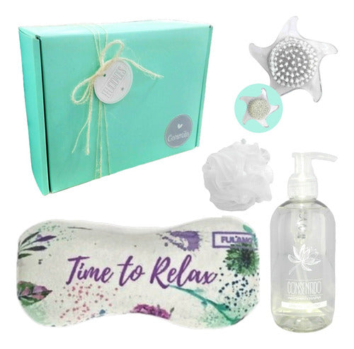 Luxurious Jasmine Aroma Spa Gift Set for Ultimate Relaxation - Gift Box Navidad Aroma Relax Regalo Jazmín Kit Set Spa N31