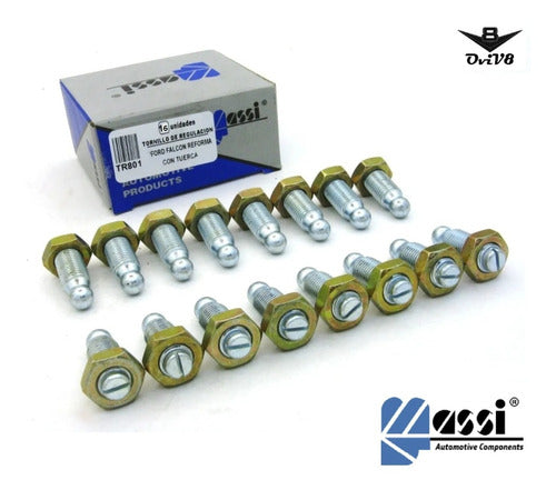 Massi Ford V8 - Valve Rockers Adjusters Set of 16 Units 1