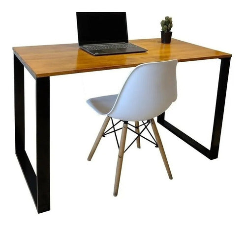 Industrial Style PC Desk for Gamers and Office Use 0