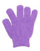 Set of 4 Exfoliating Gloves for Face and Body Shower Bath 3