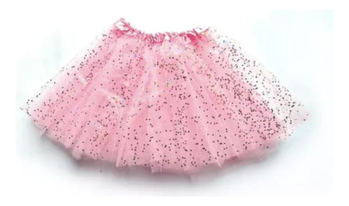 MP Combo Tutu Skirt Pink and Headband 1