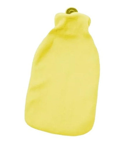 Bolsa Agua Caliente Amarillo Funda Ajustable 1.8l Atucha 0