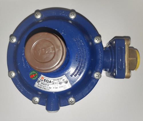 EQA Gas Regulator GLP 5m3 Model 721 Second Stage 0