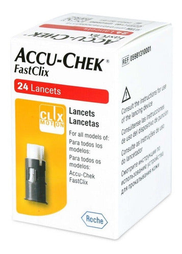 Accu Chek Fastclix 24 Lancet 0