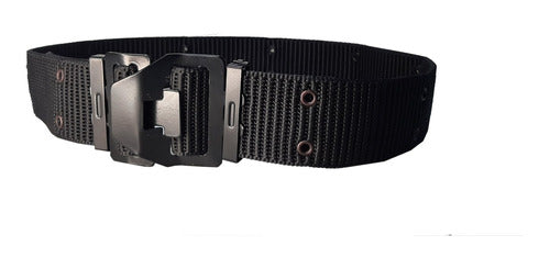 Rerda Tactical Police Web Belt with Metal Buckle 3