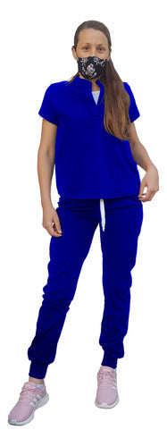 Medical Scrub Suit Mao Neck Superflex by Arciel for Women 91