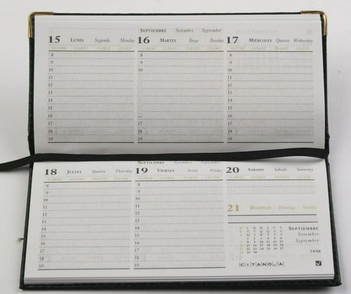 2024 Citanova Pocket Weekly Velcro Agenda 2