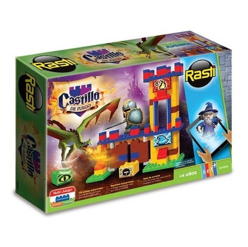 Rasti Fire Castle Building Blocks 125 Pieces 0