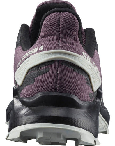 Salomon Zapatillas Mujer Alphacross 4 Violetas Trail Running 5