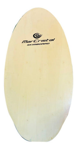 Wood Skimboard 35" Wave Rider for Sea or Lagoon Surfing 2