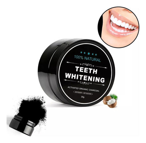 Miracle Teeth Whitening Natural Tooth Whitener Carbon Coco - FREE SHIPPING 0