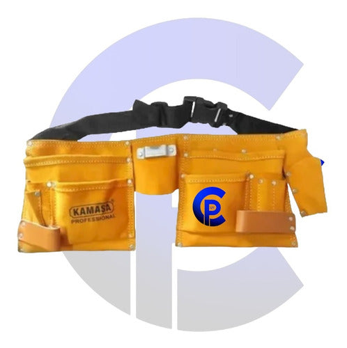 Kamasa Canana Cartuchera Porta Herramienta Cuero Remachado - Oferta 1