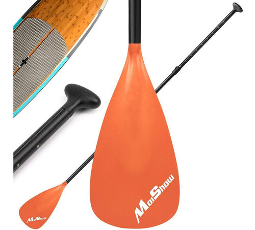 MoiShow Remo Stand Up Paddle Board, Ajustable De 3 Piezas - Naranja 0