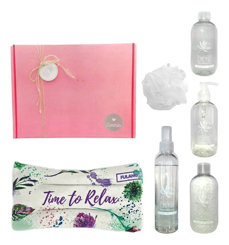 **Luxurious Jasmine Zen Spa Gift Box for Her - Set Kit No.12 Perfect for a Blissful Day** - Set Kit Caja Regalo Mujer Box Jazmín Zen Spa N12 Feliz Día