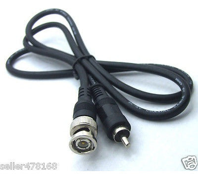 10 Pc Rca Macho A Bnc Macho 75 Ohm Cable Coaxial Para Cctv C 1