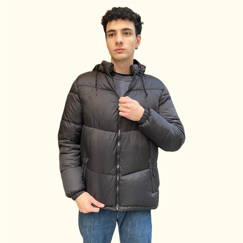 NN Skateboard Puffer Inflatable Winter Jacket for Men 0