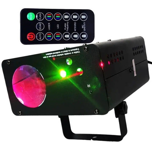 Canhão Laser Jogo De Luz Rgbw  Iluminação P/ Festa Tb1318 5