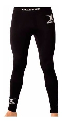 Gilbert Ultra Thermal Compression Long Leggings - Rugby Running 2