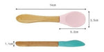 Minikoioi Silicone Spoons Bamboo Handle X2 6m+ 7