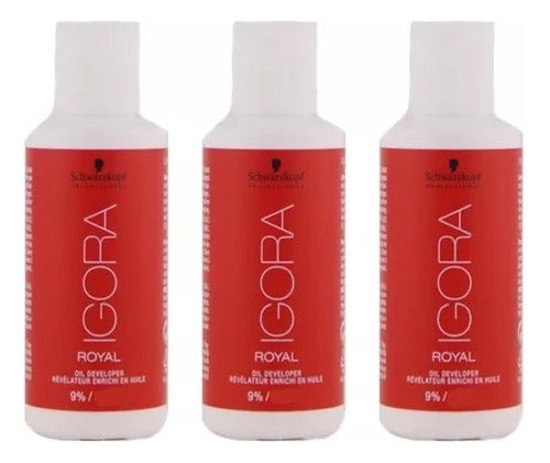 Schwarzkopf Professional Igora Oxidants (10-20-30-40vol) - 60ml Each 0