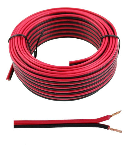 Generic Bi Color Twin Cable 0.30mm Ideal for Installation - 15m 0