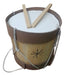Large Wooden Drum Set with 2 Drumsticks – Premium Import 0