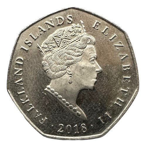 Malvinas - Falkland - 50 Pence - Year 2018 - Penguins #1 1