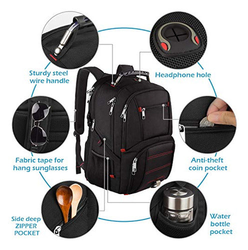 Jiefeike 17 Inch Backpack 2