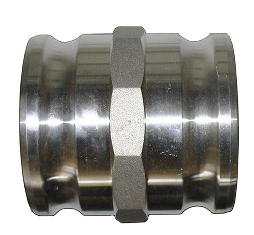 Fema Double Male Aluminum Coupling 4 Pul 101 Mm 0