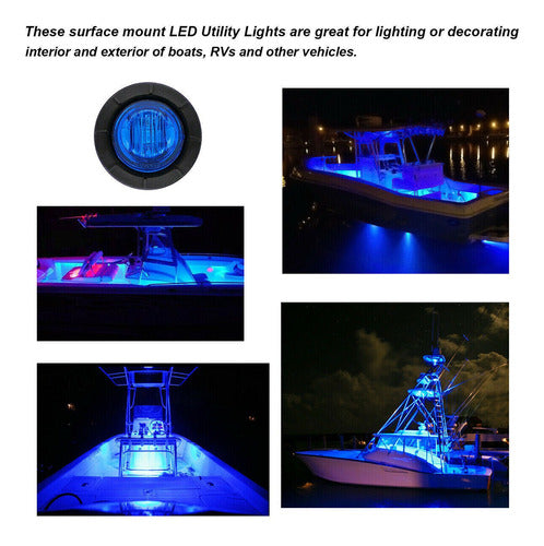 Mixpartsarg Blue LED Courtesy Light (Boat, Yacht, Motorhome) 5