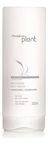 Kit Acondicionador + Shampoo Natura Plant Liso Y Suelto 4