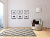 Modern Rustic Gray White Imported Carpet Ch58 0