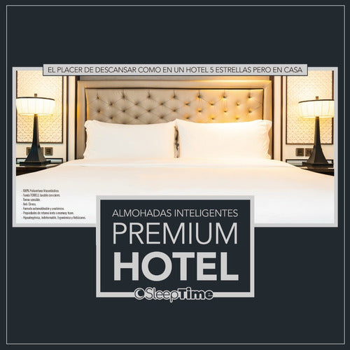 SleepTime Premium Hotel Intelligent Pillow 68x40x13 1